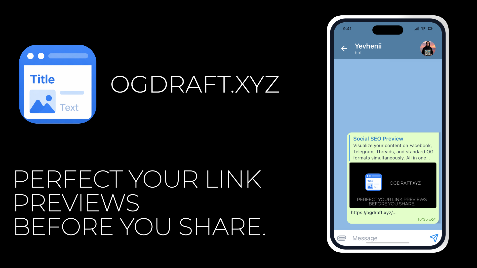 Preview Test Link Preview Tool — Test & Visualize Open Graph Metadata